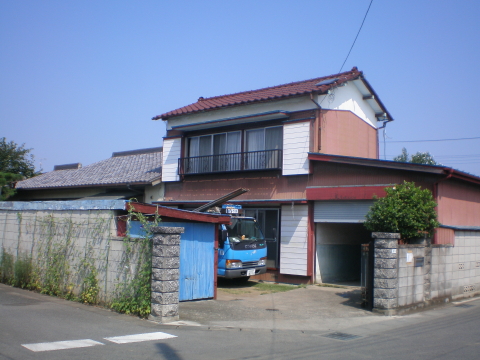 解体前の思い出のお住まい。 